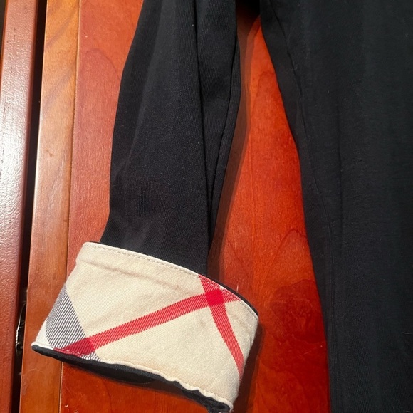 BURBERRY Brit Crew Neck Sz Small Short Sleeve Top - Picture 5 of 9